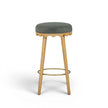 TOV Furniture Oodle Performance Vegan Mohair Bar Stool