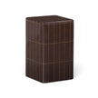 TOV Furniture Tatiana Square Concrete Indoor/Outdoor Side Table