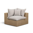 TOV Furniture Cali Performance Fabric & Wicker Outdoor Modular Components