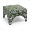 TOV Furniture Raji Leopard Performance Jacquard Ottoman