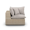 TOV Furniture Cali Performance Fabric & Wicker Outdoor Modular Components