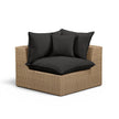 TOV Furniture Cali Performance Fabric & Wicker Outdoor Modular Components