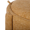 TOV Furniture Bellamy Railroad Chenille Storage Stool With Reversible Tray Top