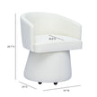 TOV Furniture Kristen Rolling Desk Chair