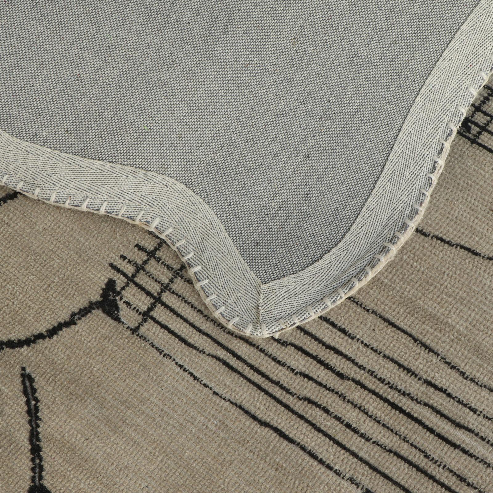 TOV Furniture Mezzo Natural Hand Tufted Wool Area Rug 5'X8'
