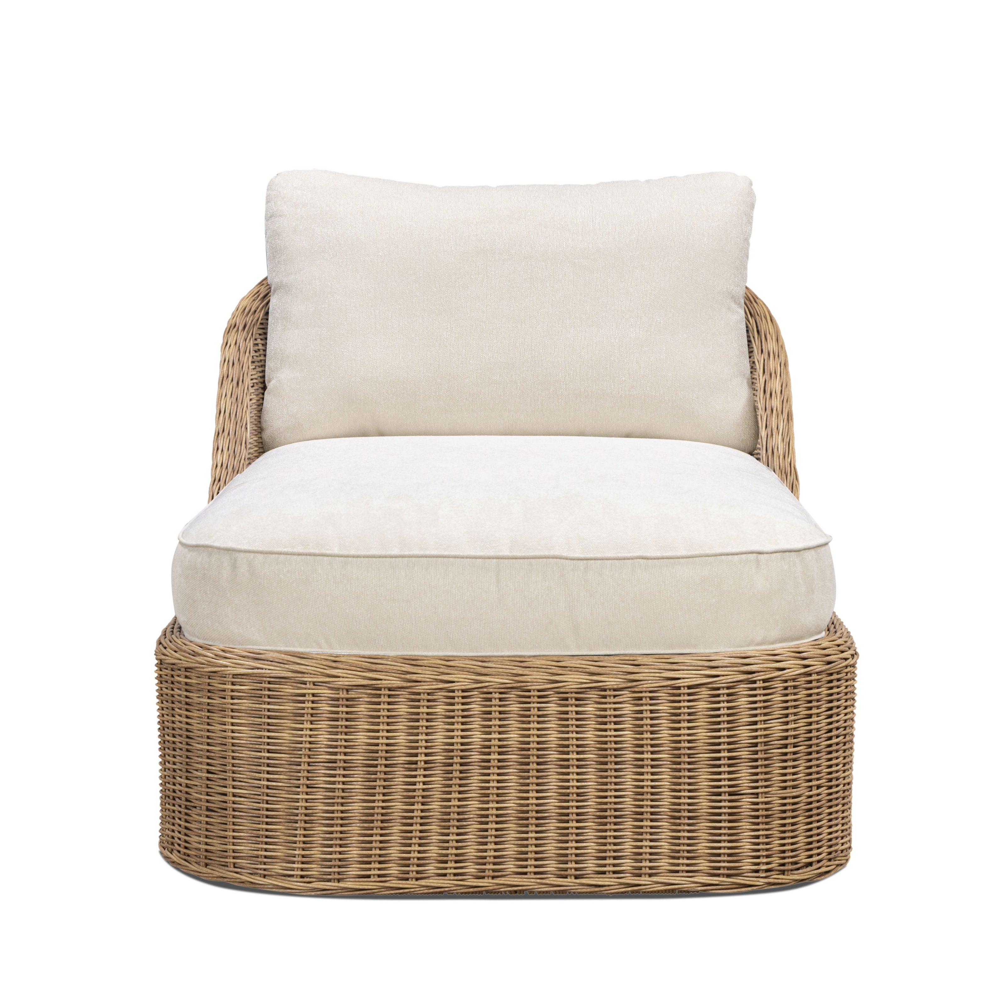 TOV Furniture Axel Boucle Outdoor Lounge Chair