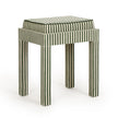 TOV Furniture Kora Cotton Jute Contract-Grade Accent Stool