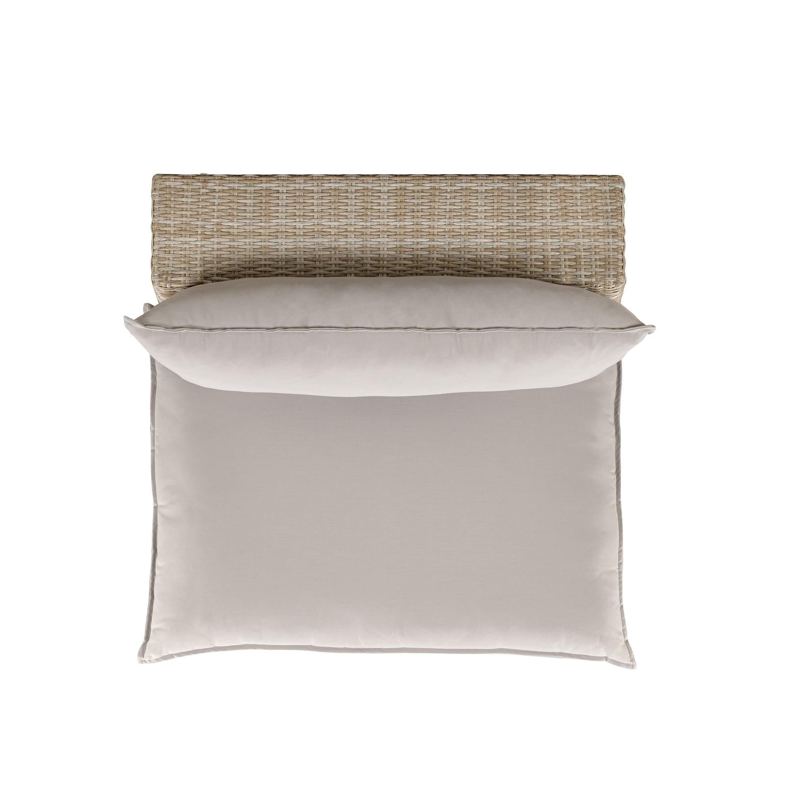TOV Furniture Cali Performance Fabric & Wicker Outdoor Modular Components
