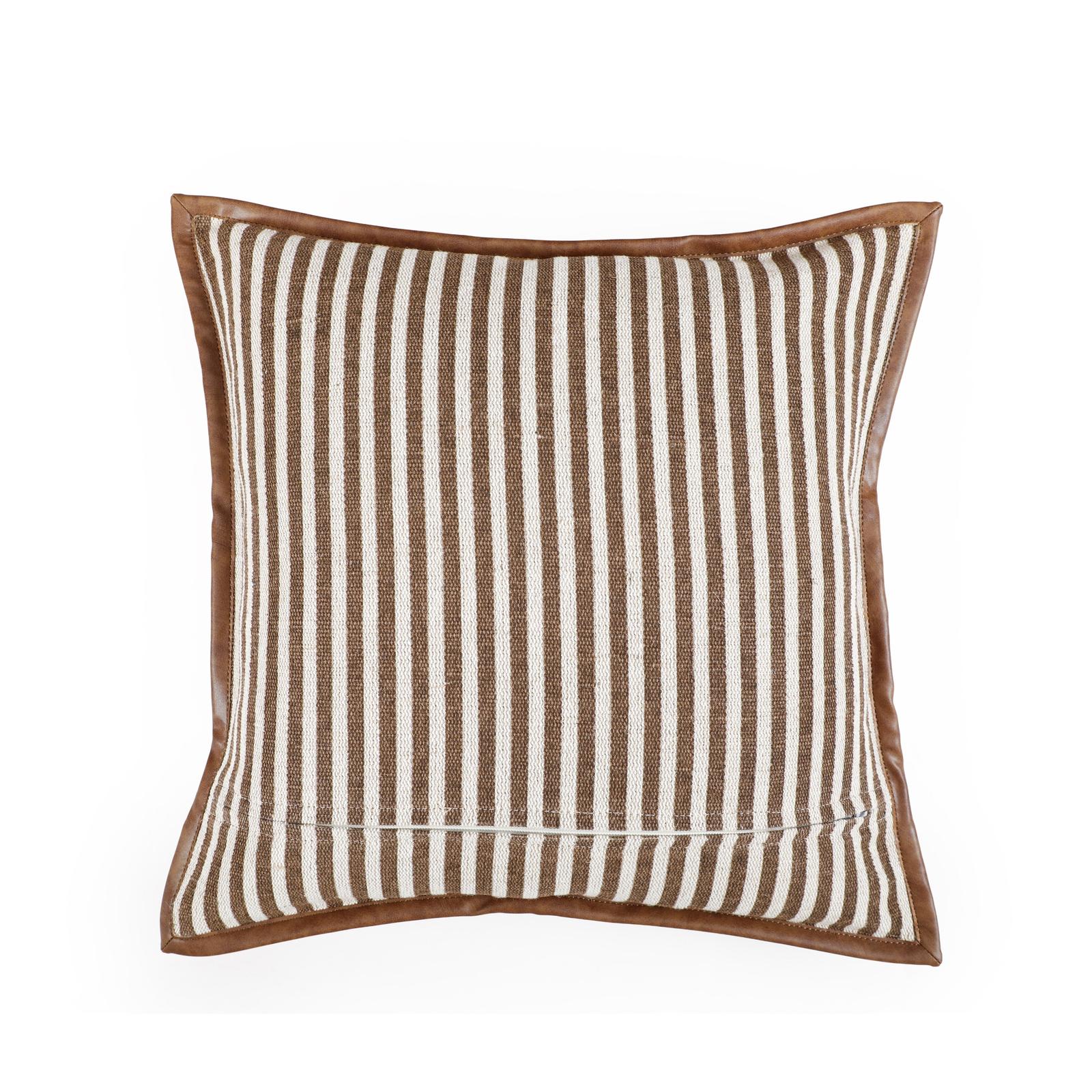 TOV Furniture Kora Cotton Jute Contract-Grade Throw Pillow