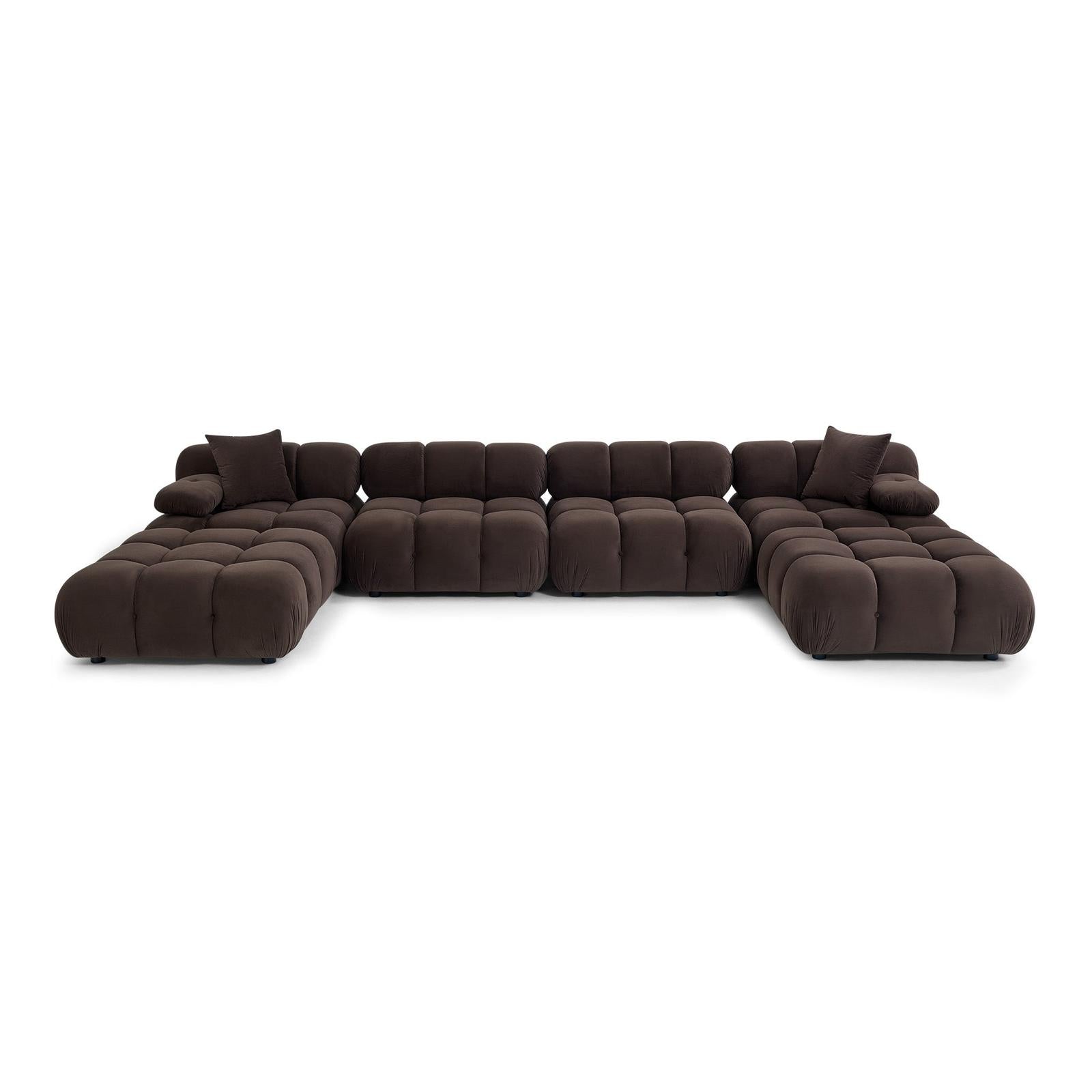 TOV Furniture Calliope 6-piece Performance Modular U-Sectional
