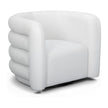 TOV Furniture Curves Performance Velvet Swivel Accent Chair