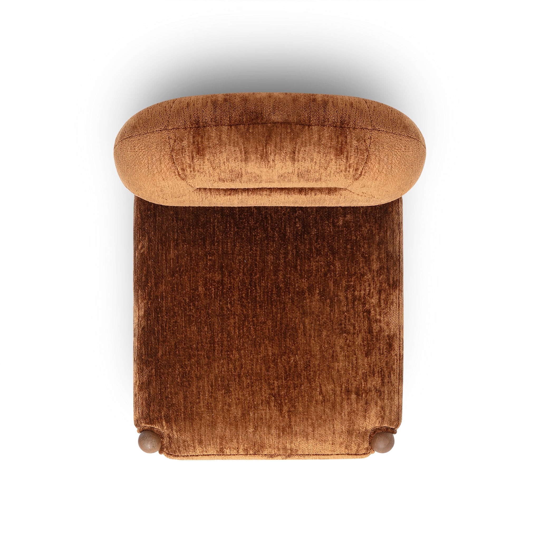 TOV Furniture Bruno Thick Performance Chenille Arched Back Dining Chair