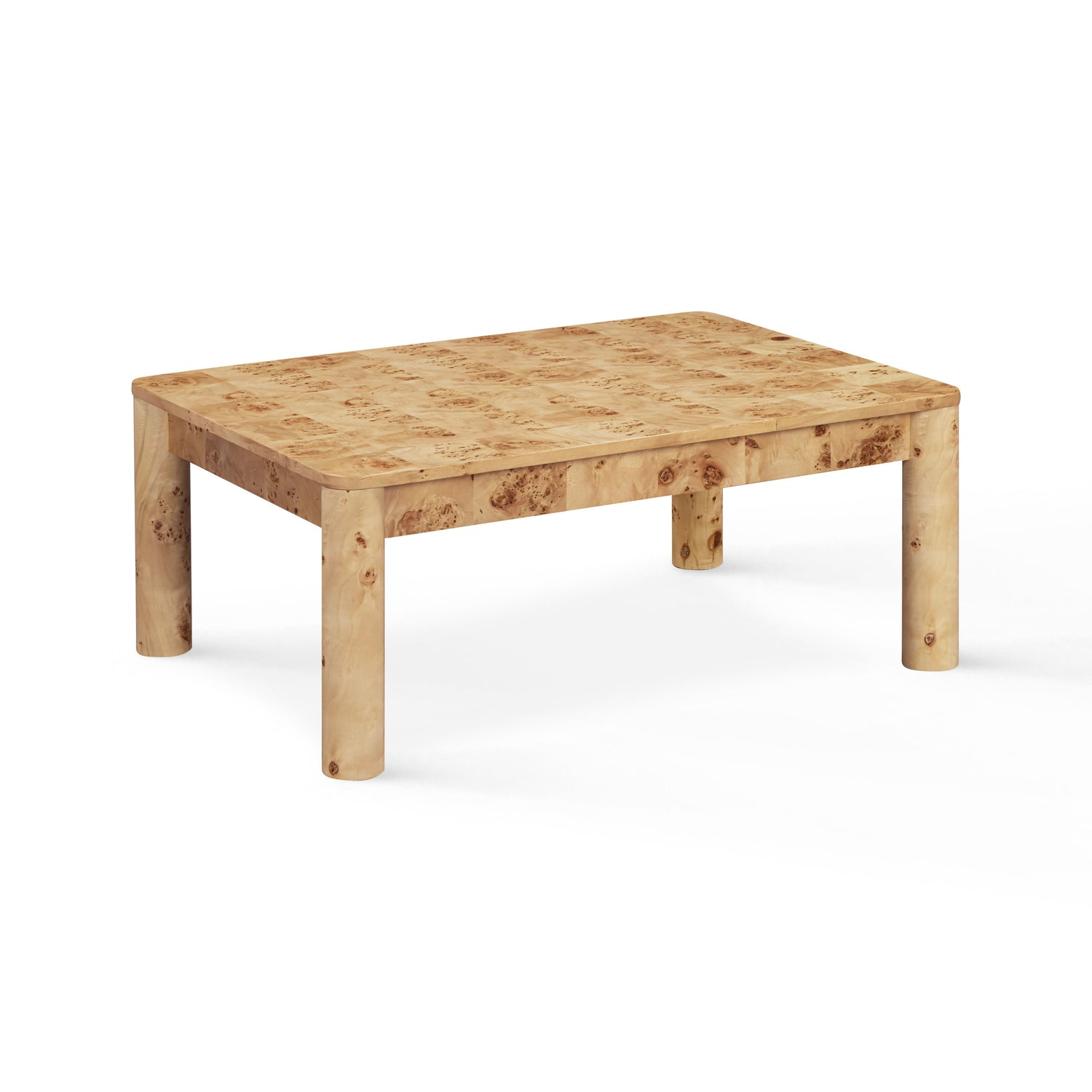 TOV Furniture Berri 39" Natural Burl Coffee Table