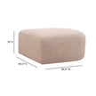 TOV Furniture Gorge Ottoman