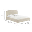 TOV Furniture Leah Performance Chenille Bed