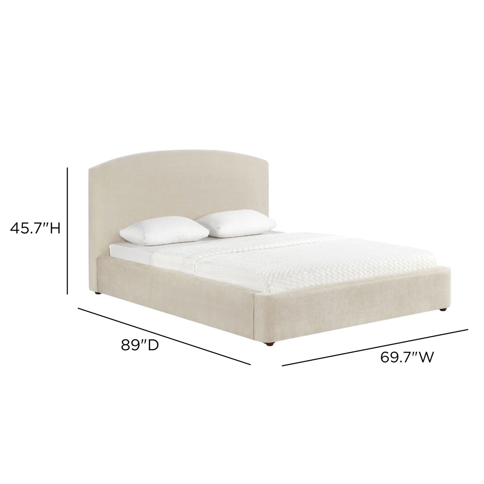 TOV Furniture Leah Performance Chenille Bed