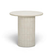 TOV Furniture Fafo Beige Indoor/Outdoor Concrete Side Table