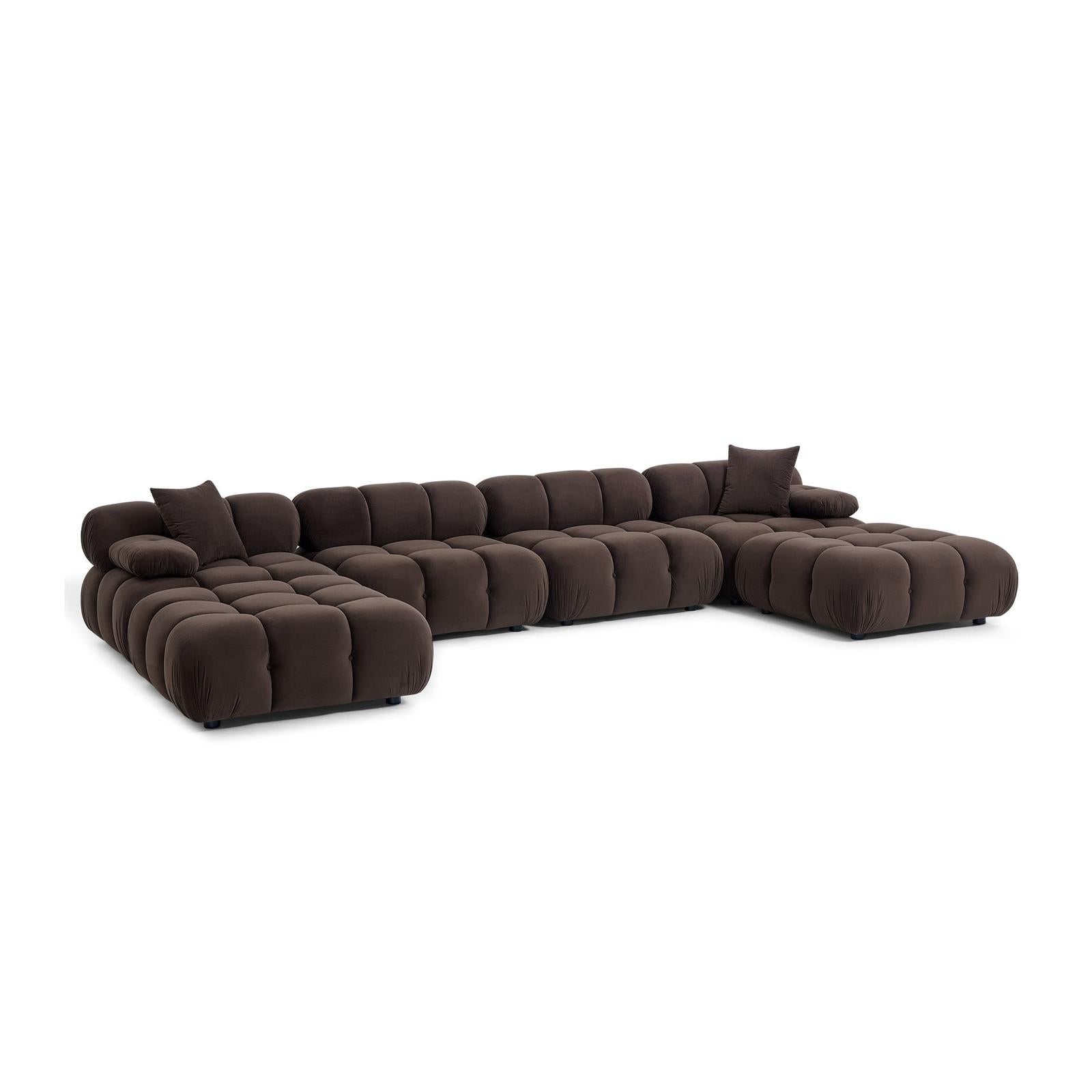 TOV Furniture Calliope 6-piece Performance Modular U-Sectional