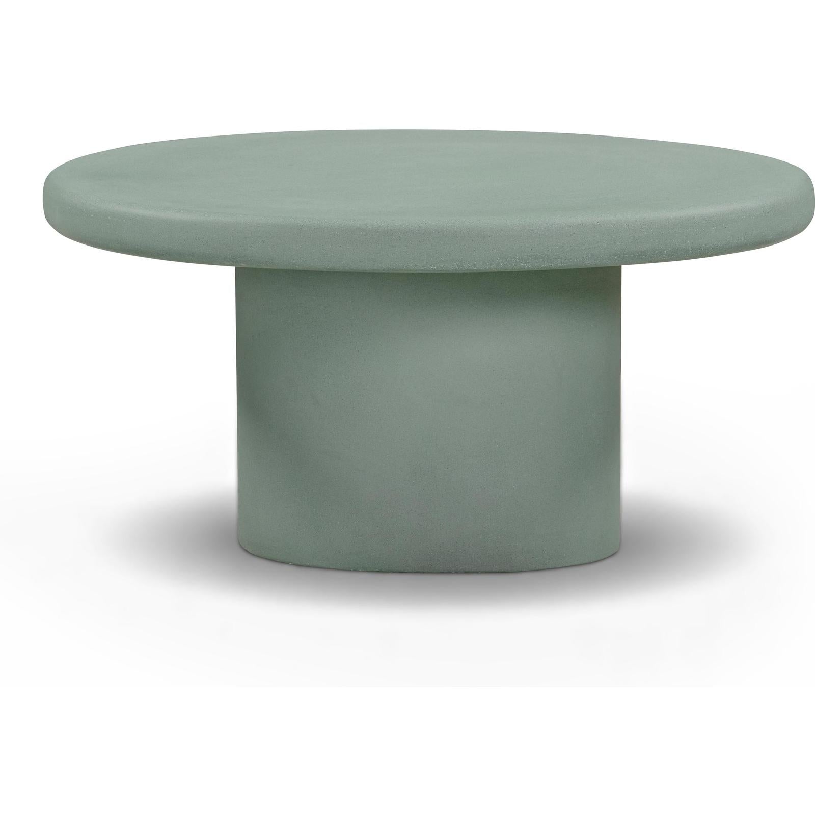 TOV Furniture Jade Concrete Indoor/Outdoor Nesting Coffee Table Set