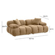 TOV Furniture Calliope Modular Loveseat