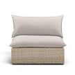 TOV Furniture Cali Performance Fabric & Wicker Outdoor Modular Components