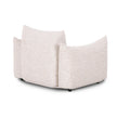TOV Furniture Saint Tropez Nubby Fabric Armchair in Sand