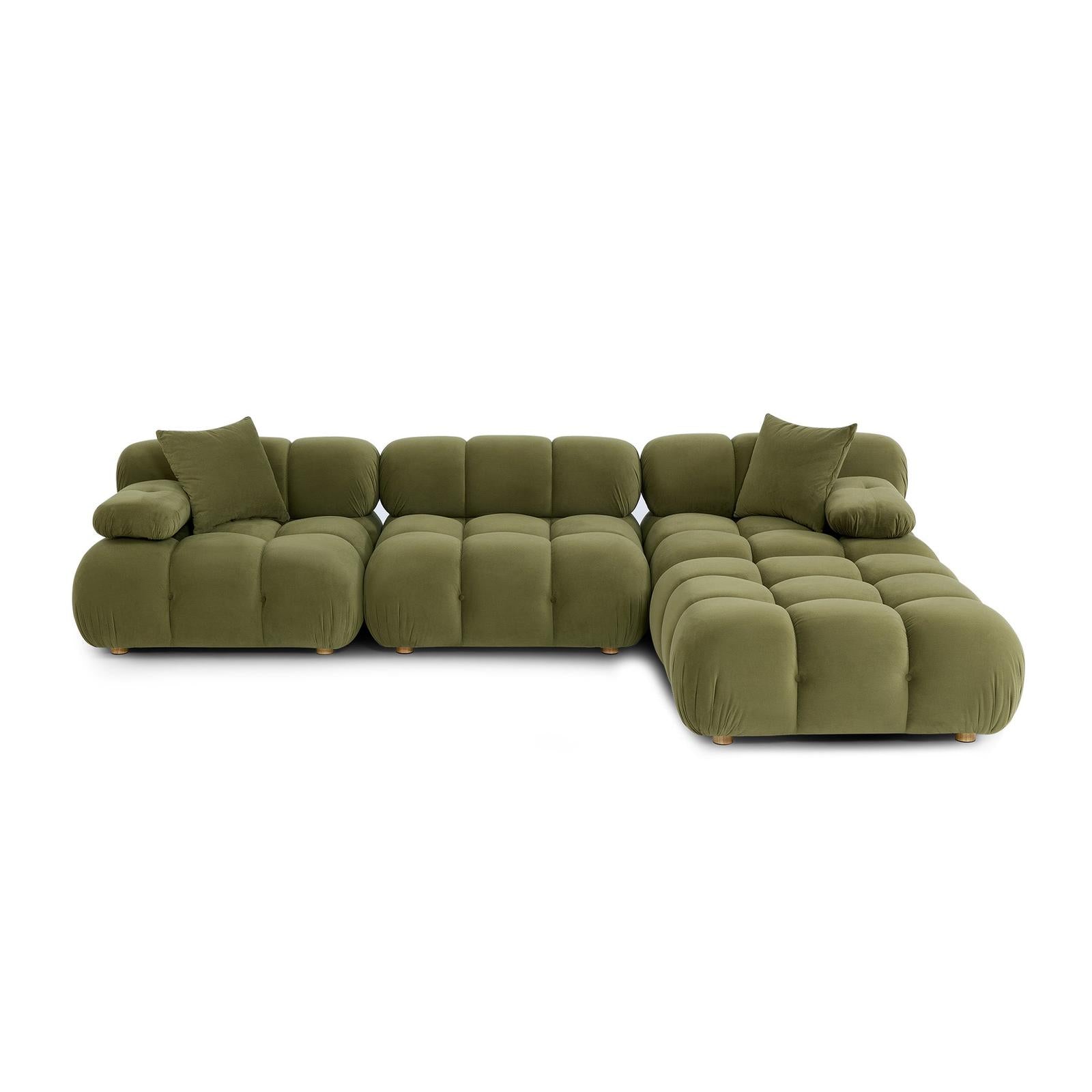 TOV Furniture Calliope 4-Piece Performance Modular Sectional