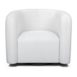 TOV Furniture Curves Performance Velvet Swivel Accent Chair