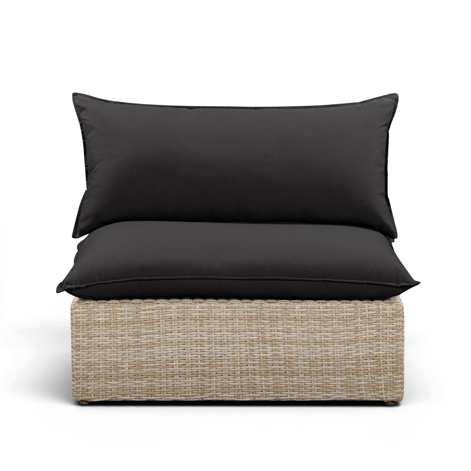TOV Furniture Cali Performance Fabric & Wicker Outdoor Modular Components