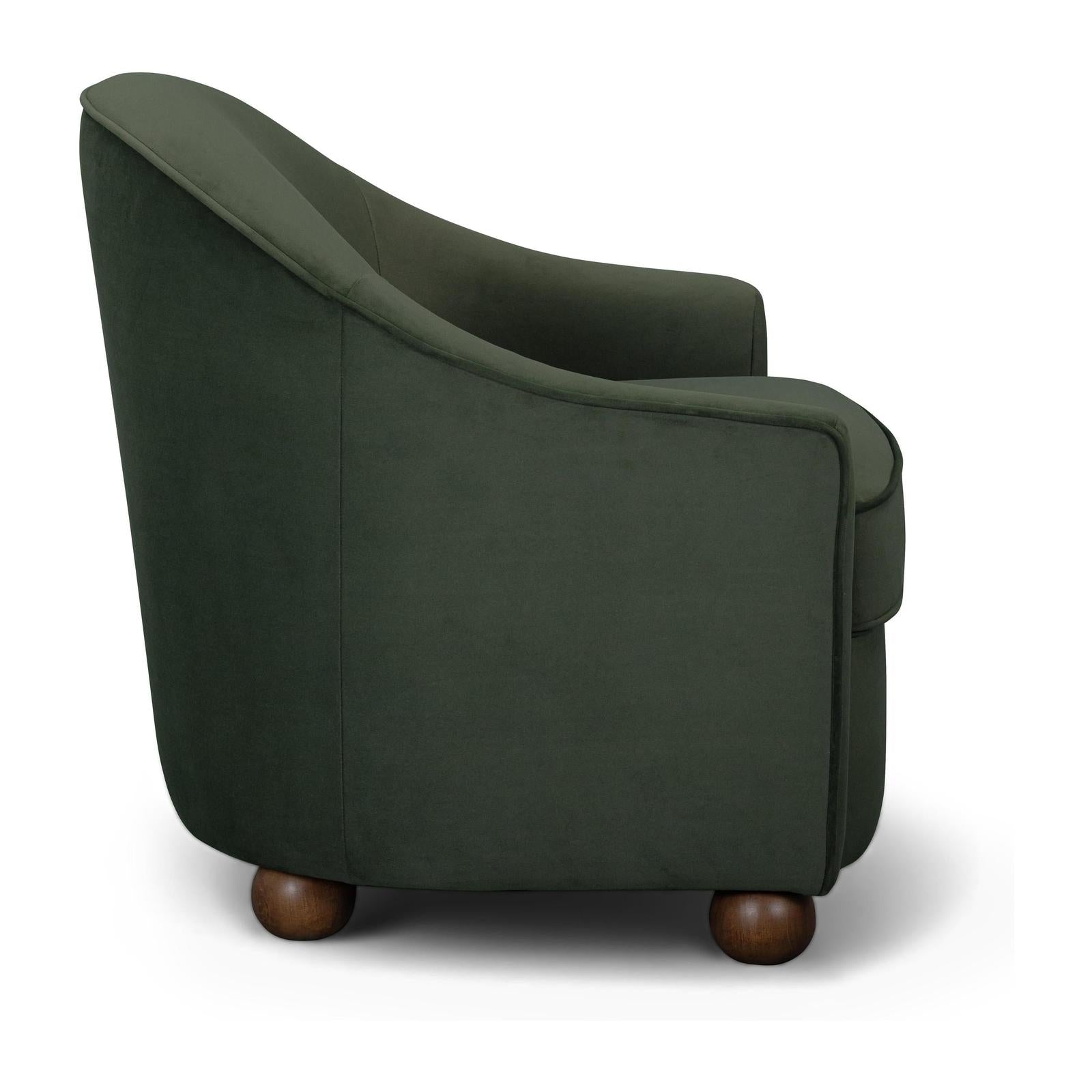TOV Furniture Cettie Performance Velvet Accent Chair