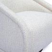 TOV Furniture Clarke Cream Performance Boucle Swivel Accent Chair