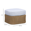 TOV Furniture Axel Boucle Outdoor Ottoman