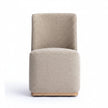 TOV Furniture Melissa Performance Fabric Rolling Dining Chair