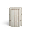 TOV Furniture Tatiana Round Concrete Indoor/Outdoor Side Table