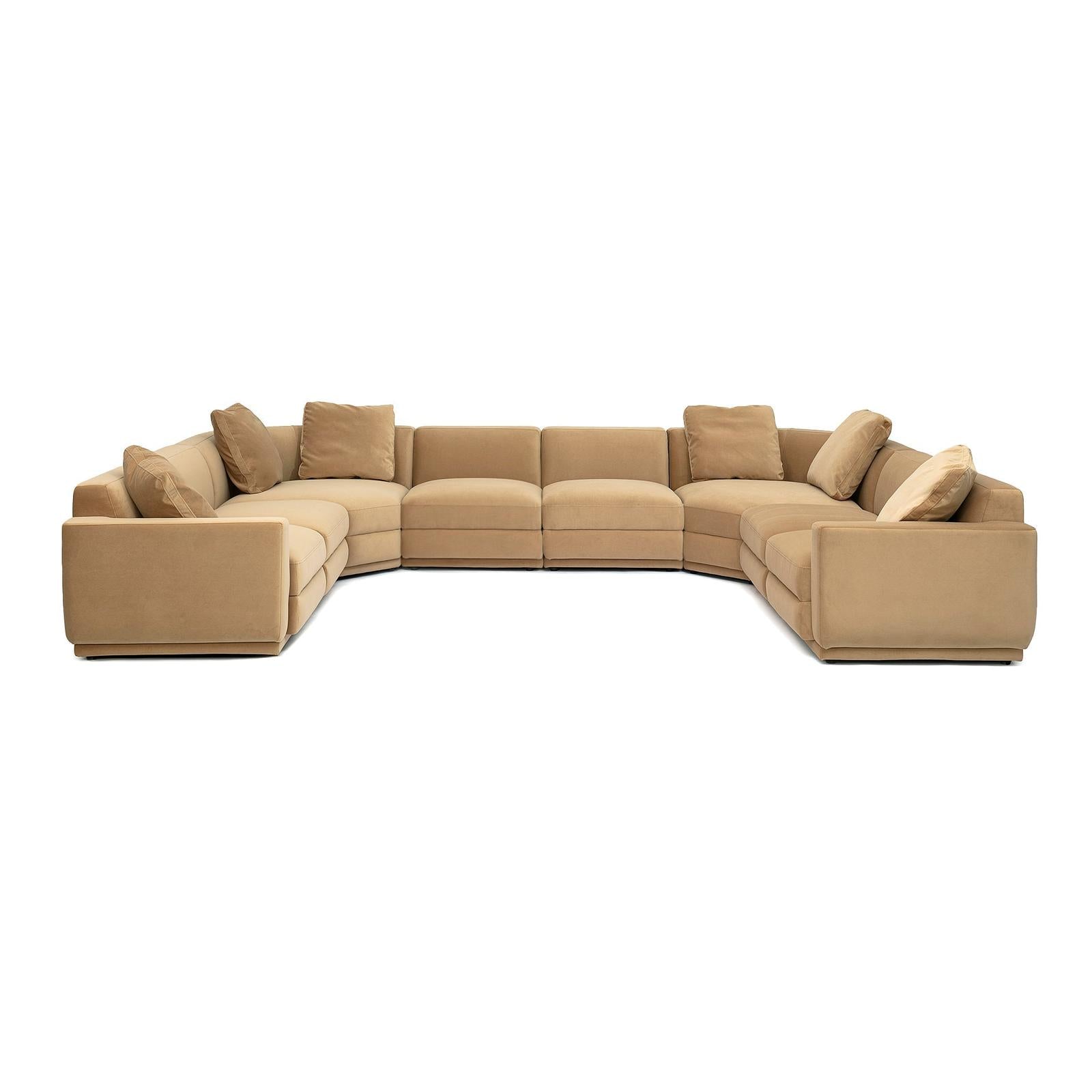 TOV Furniture Perry 8-Piece Modular Large U-Sectional