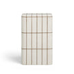 TOV Furniture Tatiana Square Concrete Indoor/Outdoor Side Table