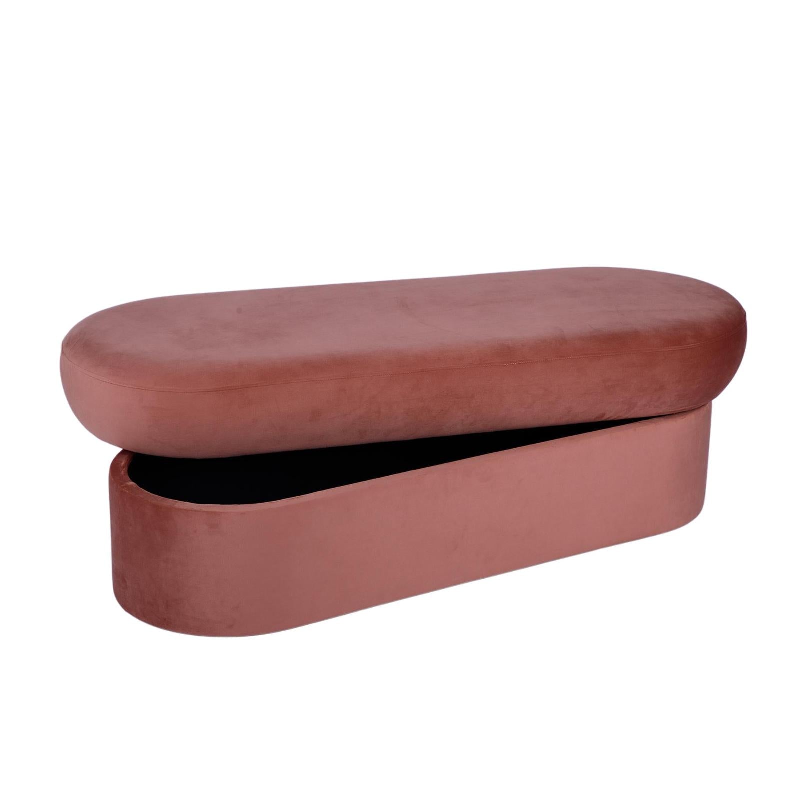 TOV Furniture Andrea Performance Velvet Storage Bench