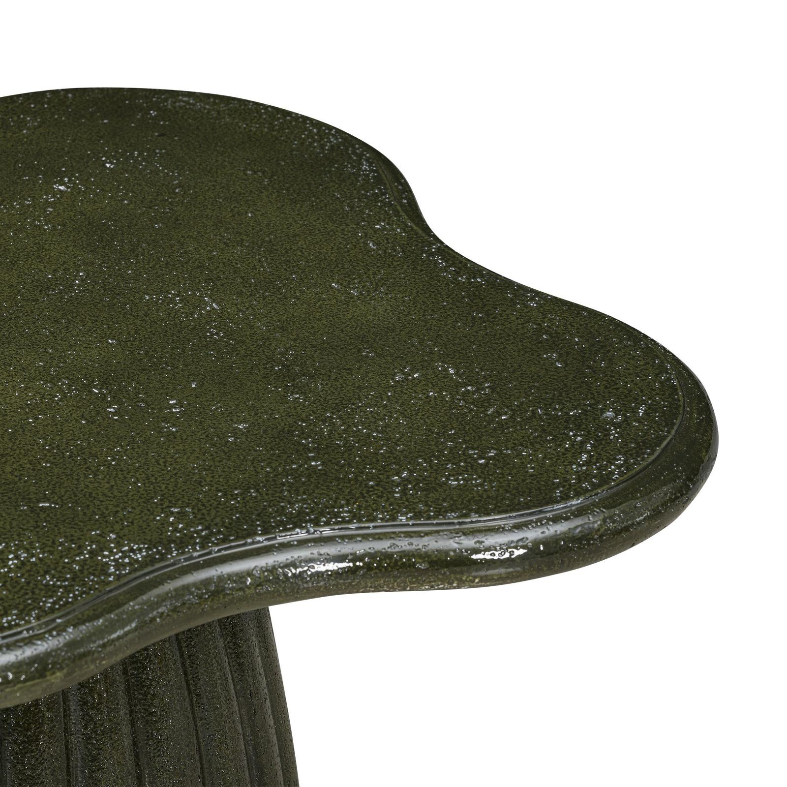 TOV Furniture Addison Green Concrete Indoor/Outdoor Side Table