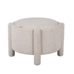 TOV Furniture Bellamy Railroad Chenille Storage Stool With Reversible Tray Top