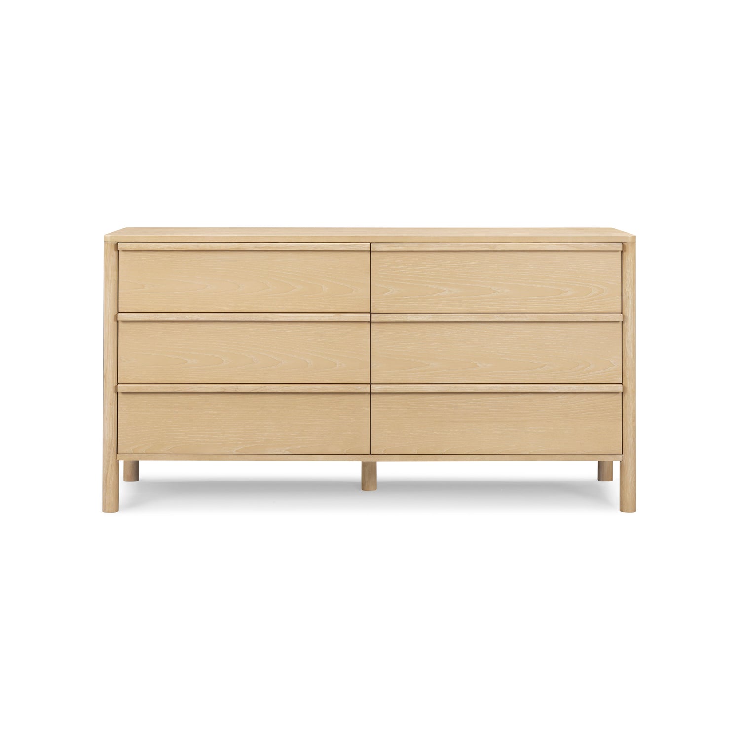 TOV Furniture Tyra 62" Ash 6-Drawer Dresser