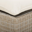 TOV Furniture Cali 4-Piece Performance Fabric & Wicker Outdoor Sectional