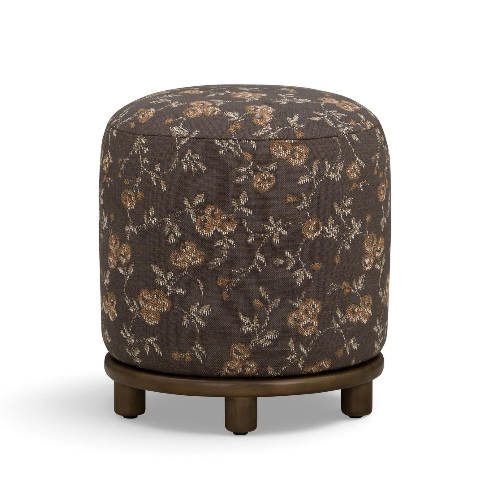 TOV Furniture Bisou Performance Jacquard Ottoman