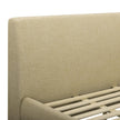 TOV Furniture Rayne Textured Fabric Bed