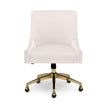TOV Furniture Beatrix Performance Velvet Office Swivel Chair