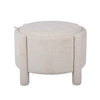 TOV Furniture Bellamy Railroad Chenille Storage Stool With Reversible Tray Top