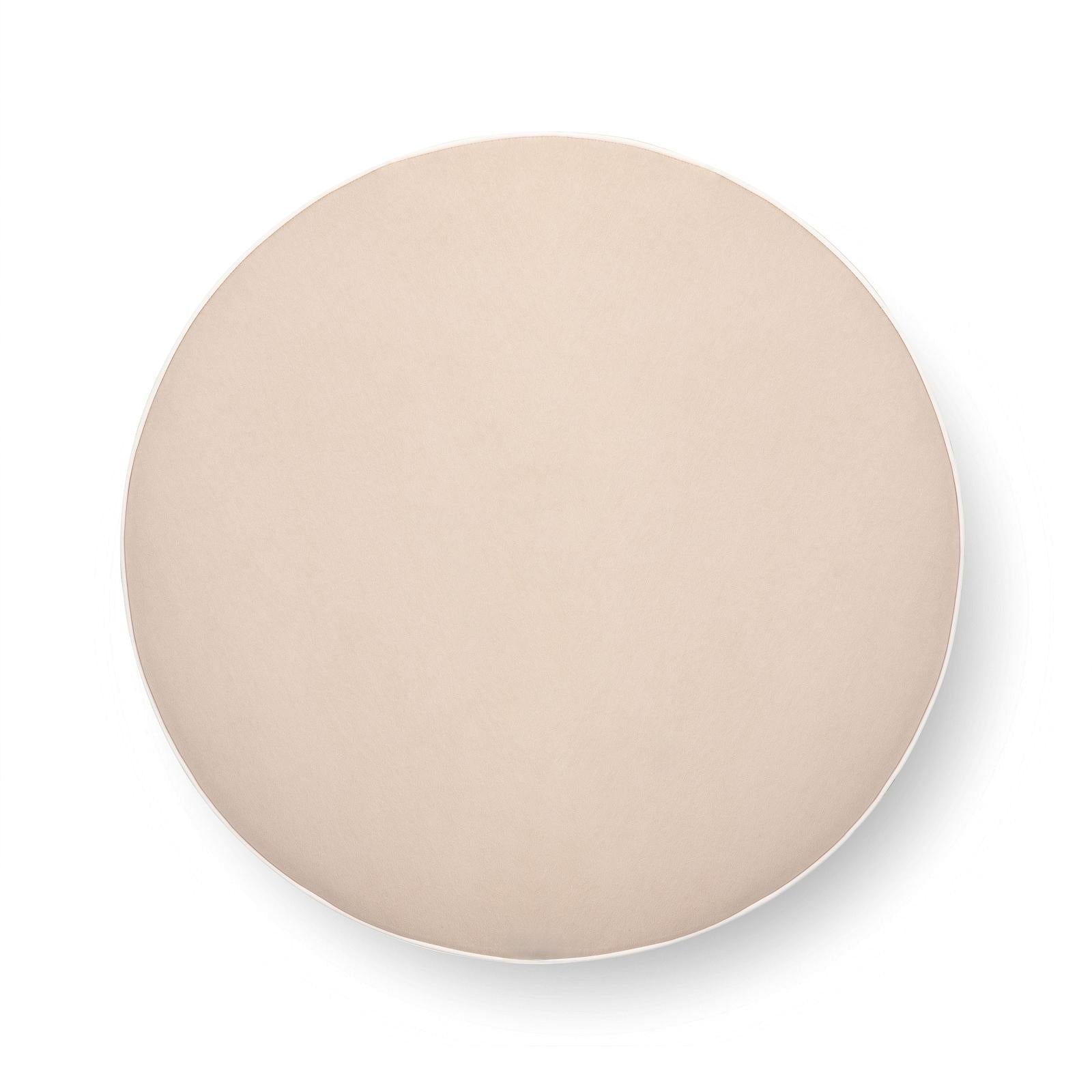 TOV Furniture Tassy Tasseled Round Ottoman