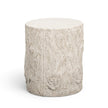 TOV Furniture Fawn Driftwood Concrete Indoor/Outdoor Side Table