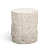 TOV Furniture Fawn Driftwood Concrete Indoor/Outdoor Side Table