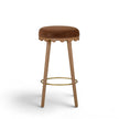 TOV Furniture Oodle Performance Vegan Mohair Bar Stool