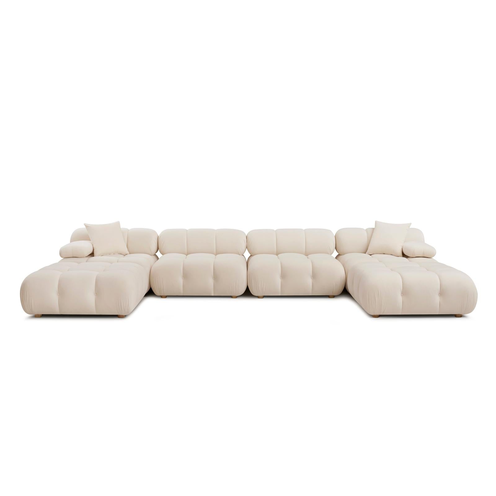 TOV Furniture Calliope 6-piece Performance Modular U-Sectional